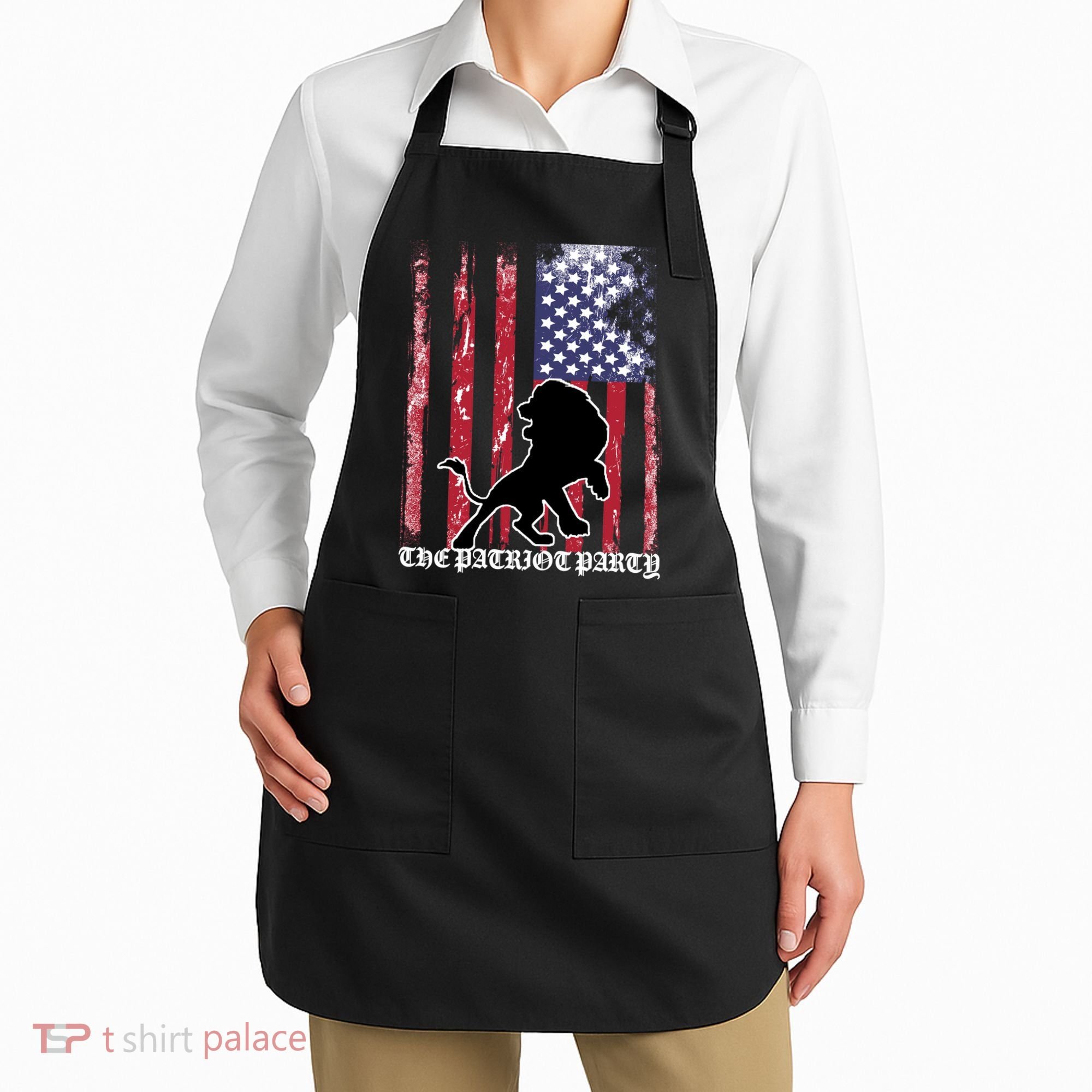 The Patriot Party USA Flag Apron