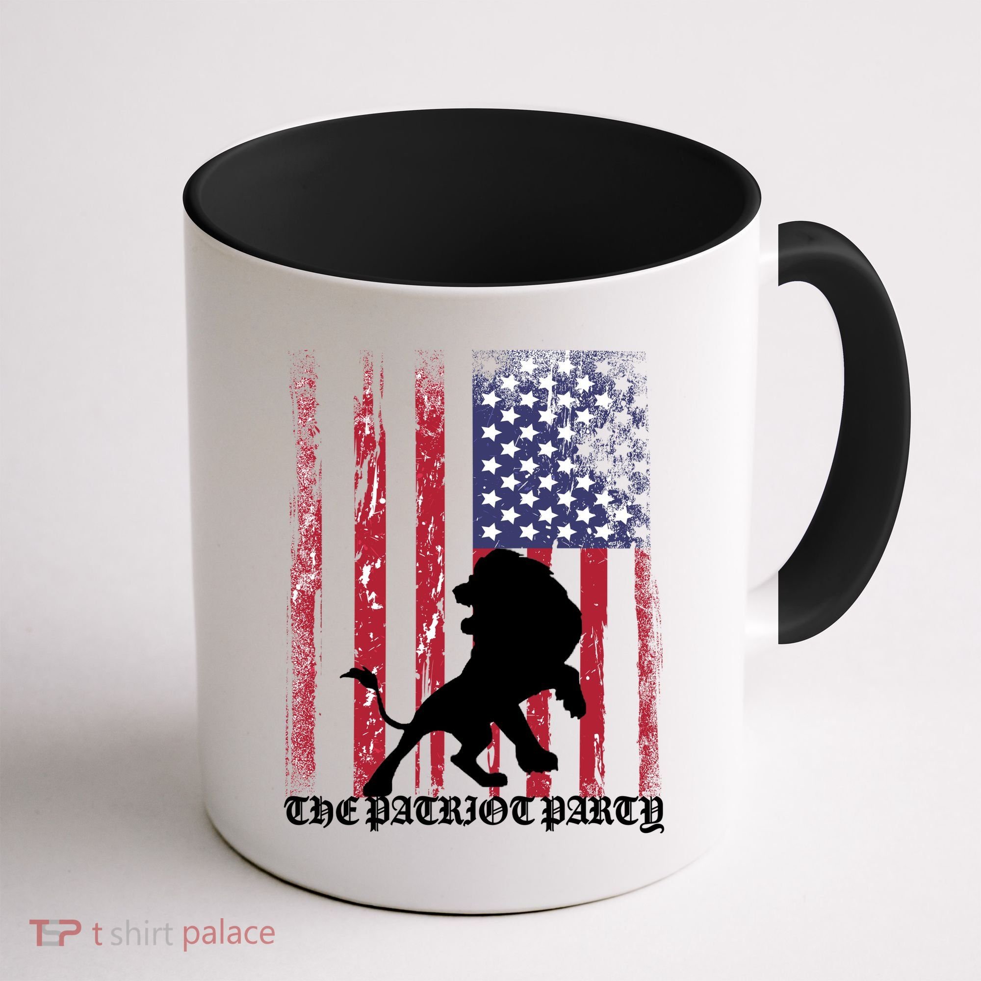 The Patriot Party USA Flag Coffee Mug