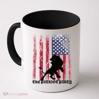 The Patriot Party USA Flag Coffee Mug thumb 0