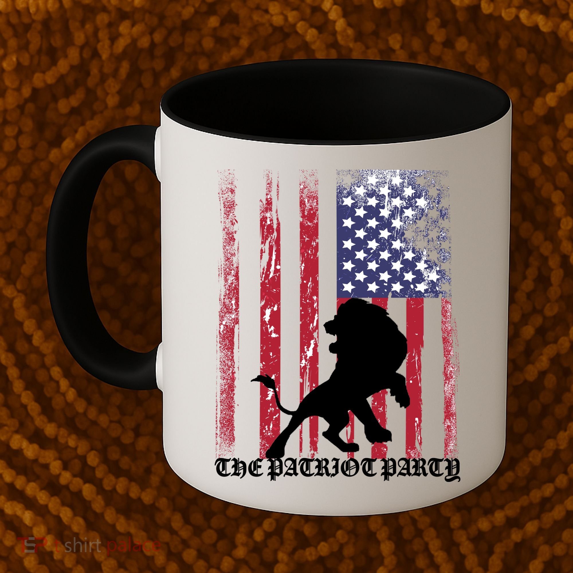 The Patriot Party USA Flag Coffee Mug