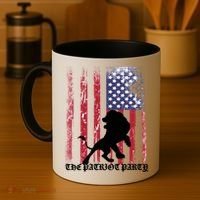 The Patriot Party USA Flag Coffee Mug thumb 4