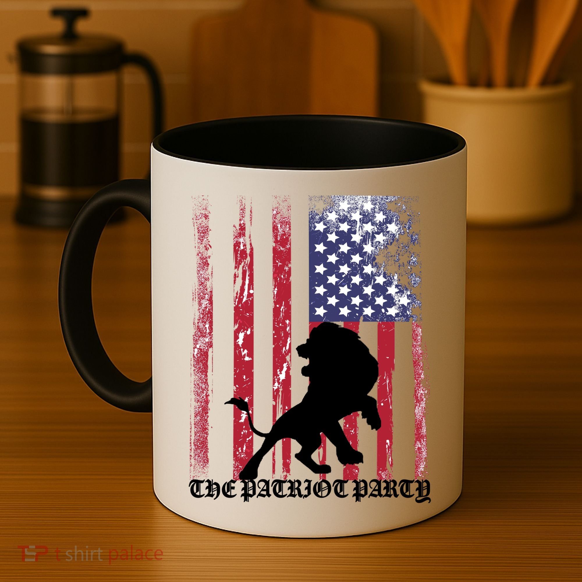 The Patriot Party USA Flag Coffee Mug