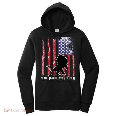 The Patriot Party USA Flag Women's Hoodie