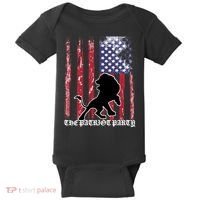 The Patriot Party USA Flag Baby Bodysuit thumb 0