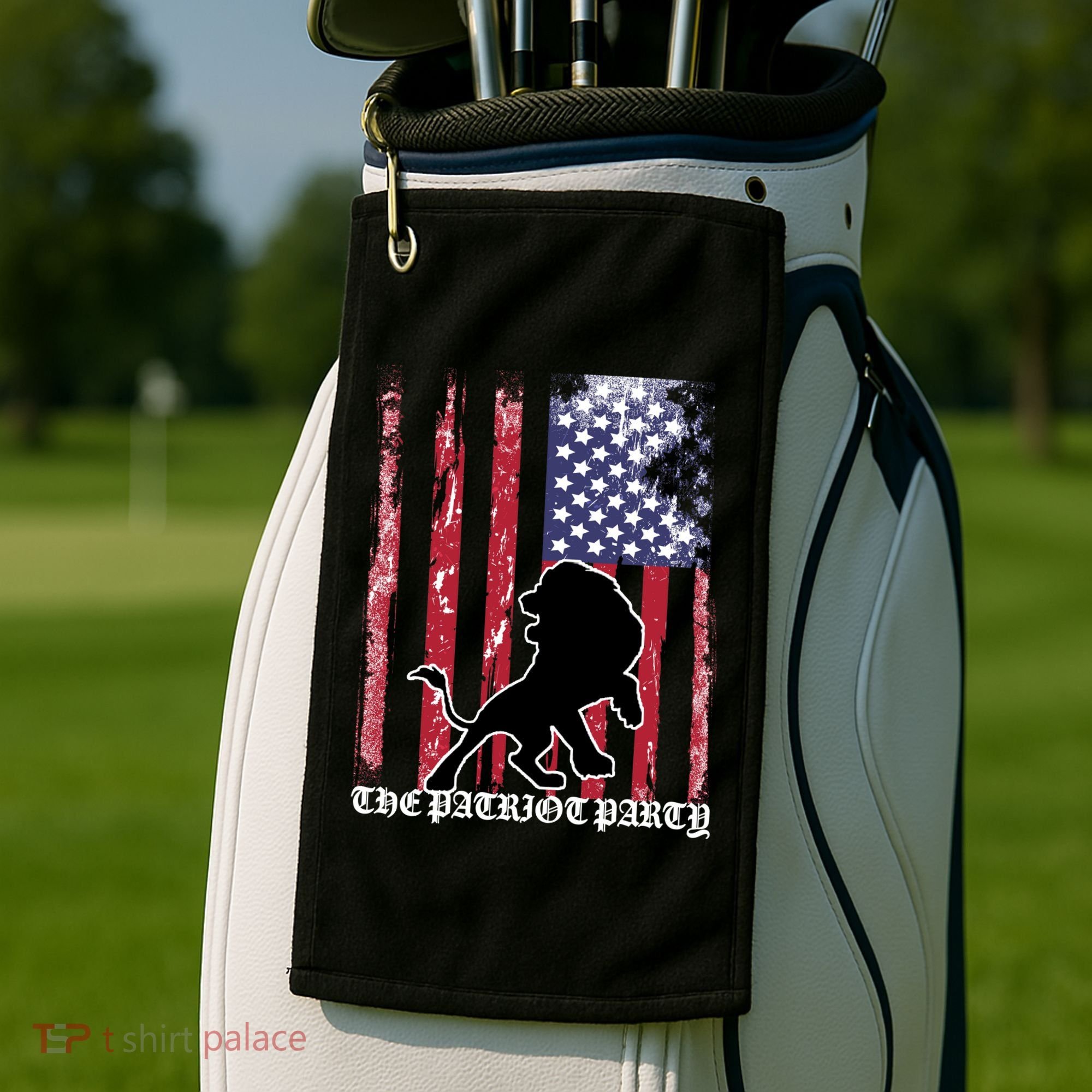 The Patriot Party USA Flag Golf Towel