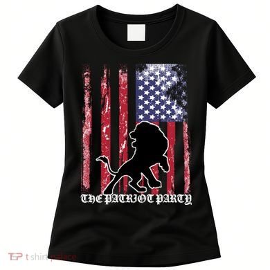 The Patriot Party USA Flag Women's T-Shirt