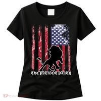 The Patriot Party USA Flag Women's T-Shirt thumb 0