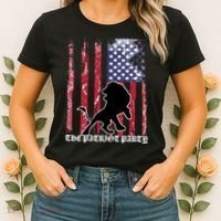 The Patriot Party USA Flag Women's T-Shirt thumb 2