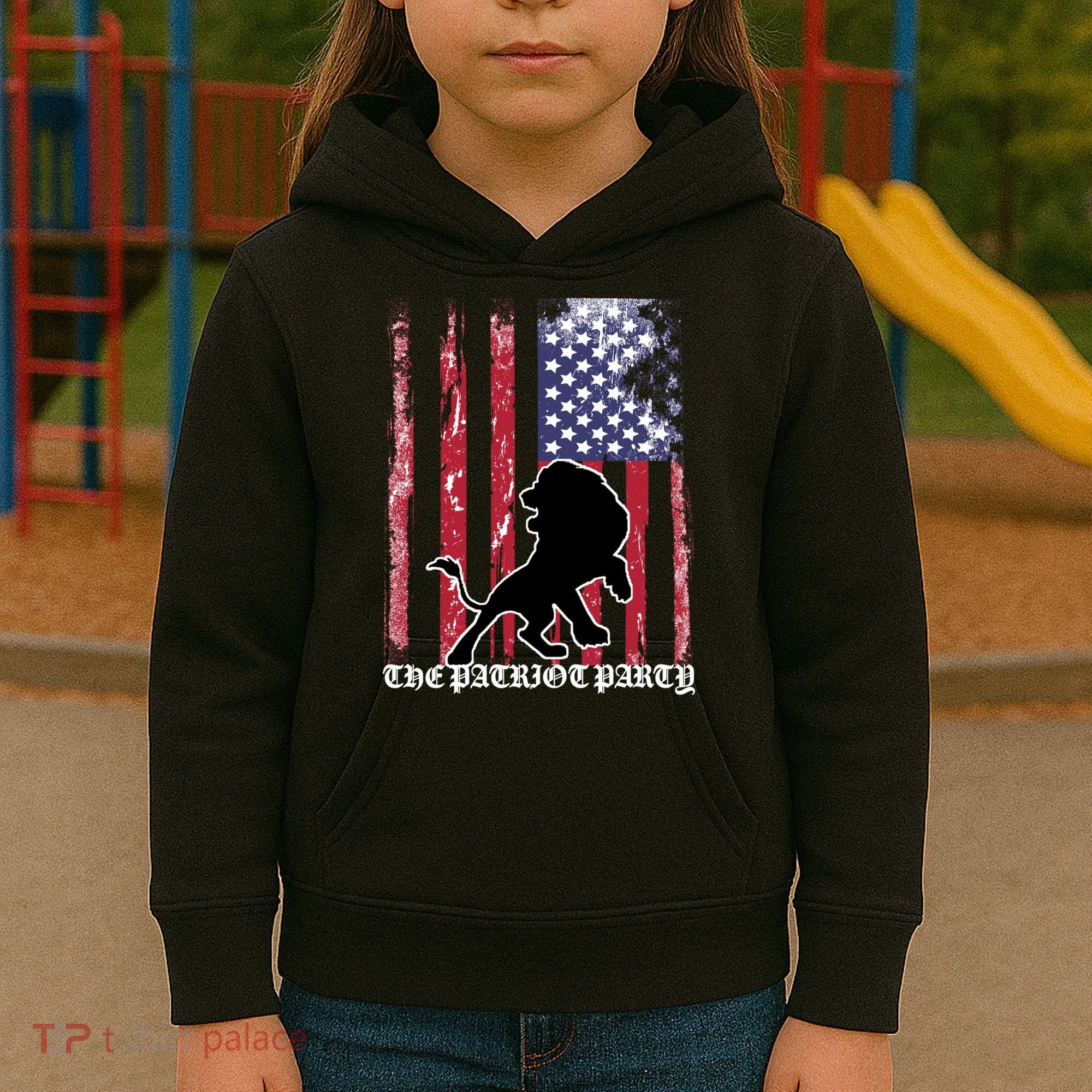 The Patriot Party USA Flag Kids Hoodie