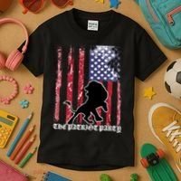 The Patriot Party USA Flag Kids T-Shirt thumb 3