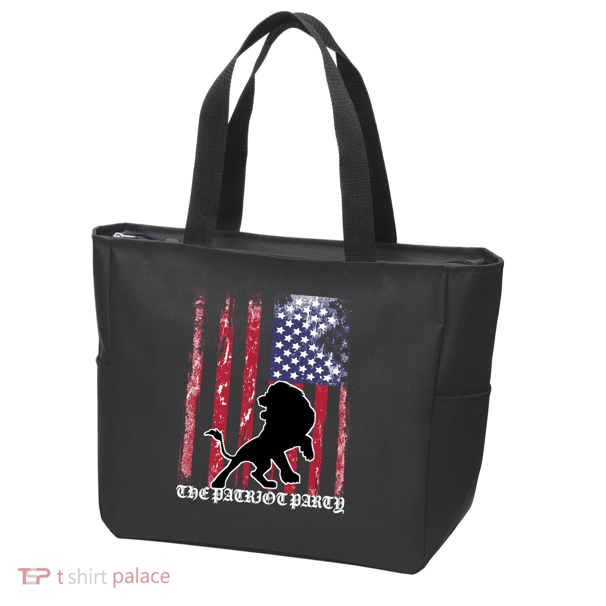 The Patriot Party USA Flag Tote Bag
