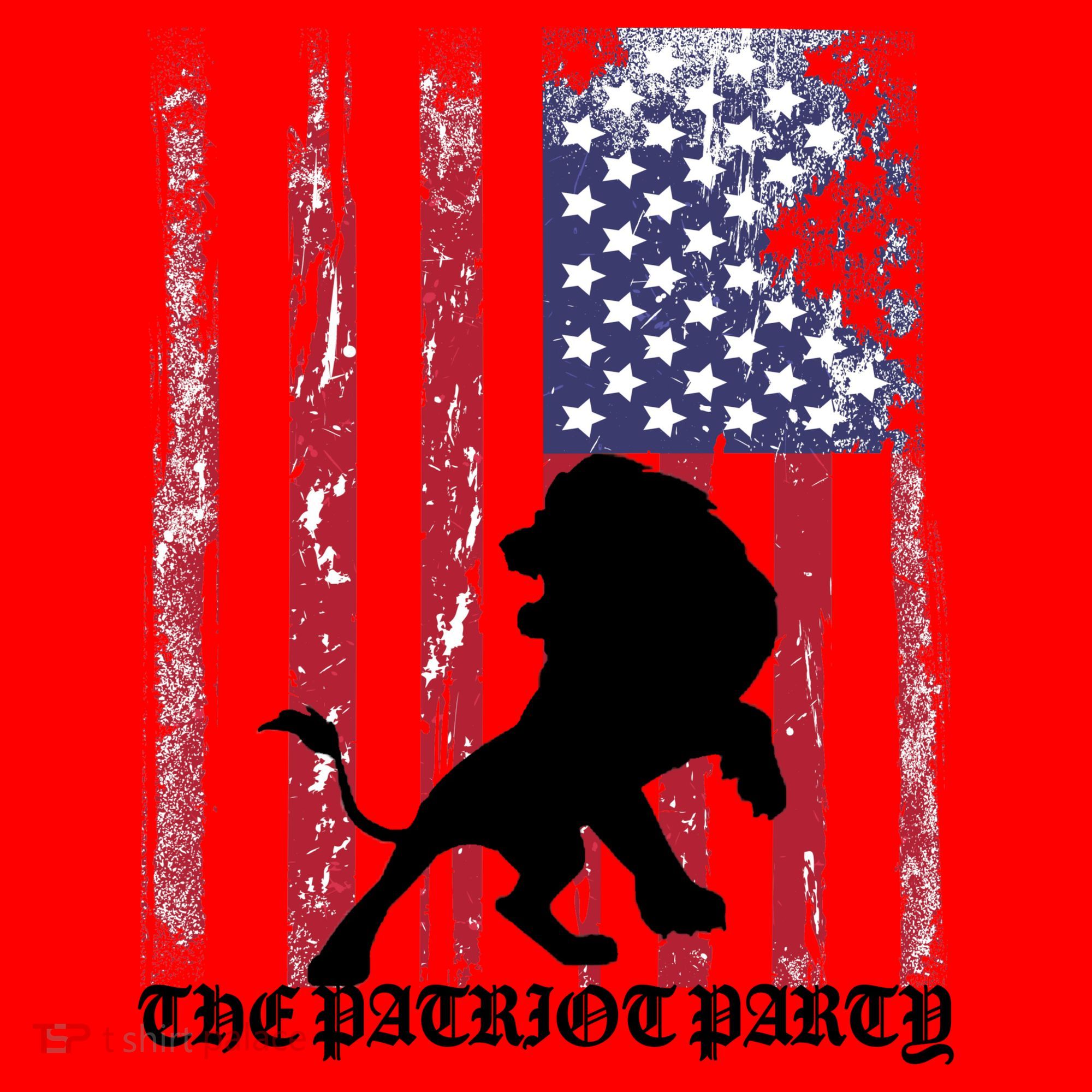 The Patriot Party USA Flag Santa Hat