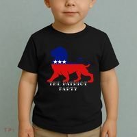 The Patriotic Party Toddler T-Shirt thumb 2