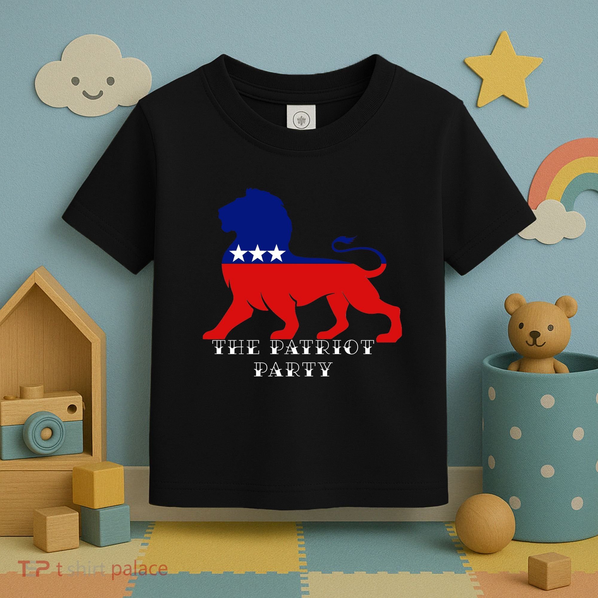 The Patriotic Party Toddler T-Shirt