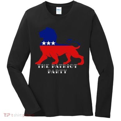 The Patriotic Party Women's Long Sleeve Shirt