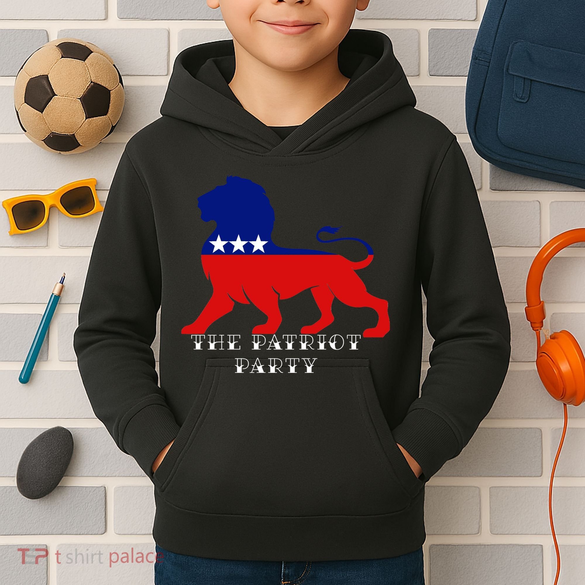 The Patriotic Party Kids Hoodie