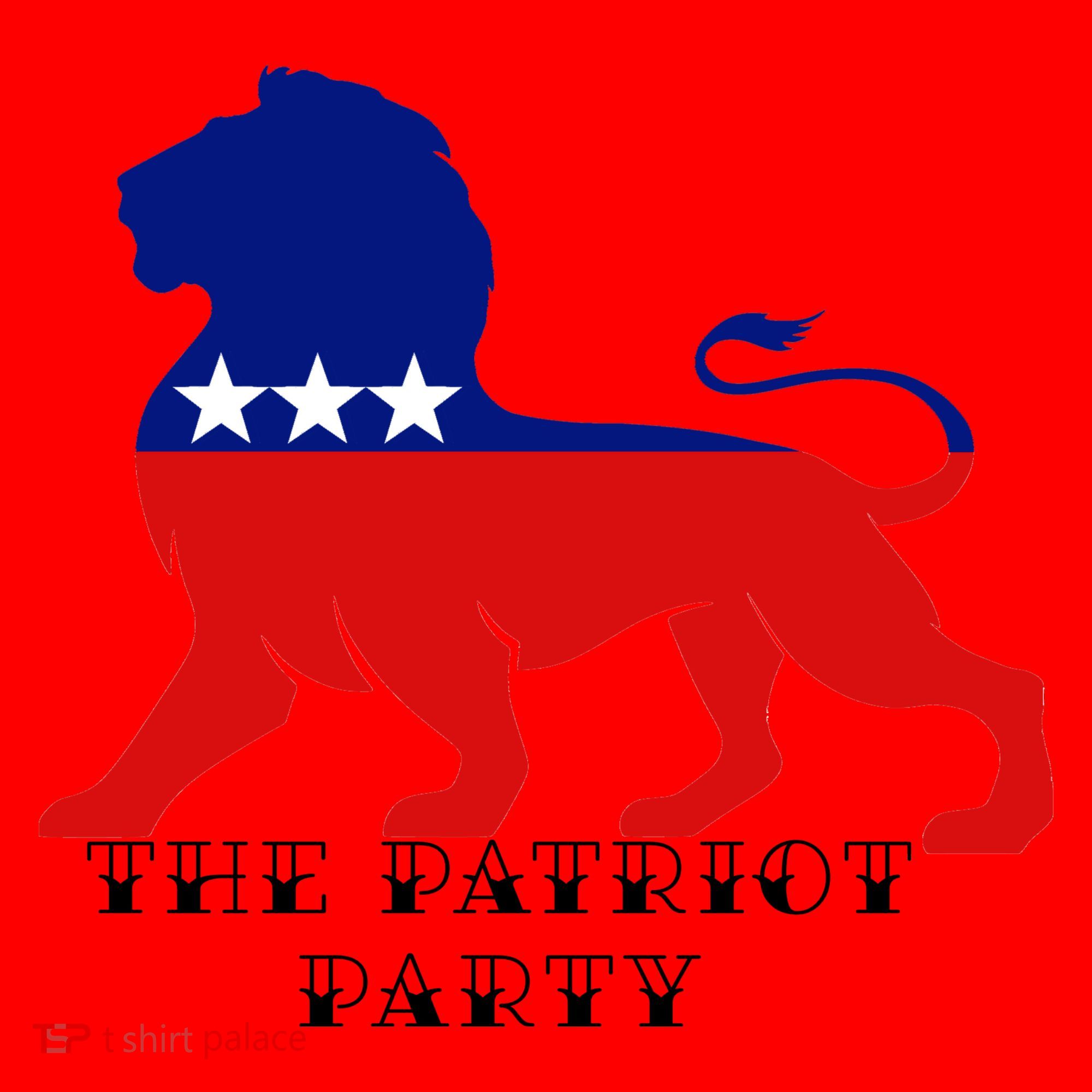 The Patriotic Party Santa Hat