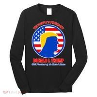 The People's President Donald Trump USA Logo Long Sleeve Shirt thumb 0