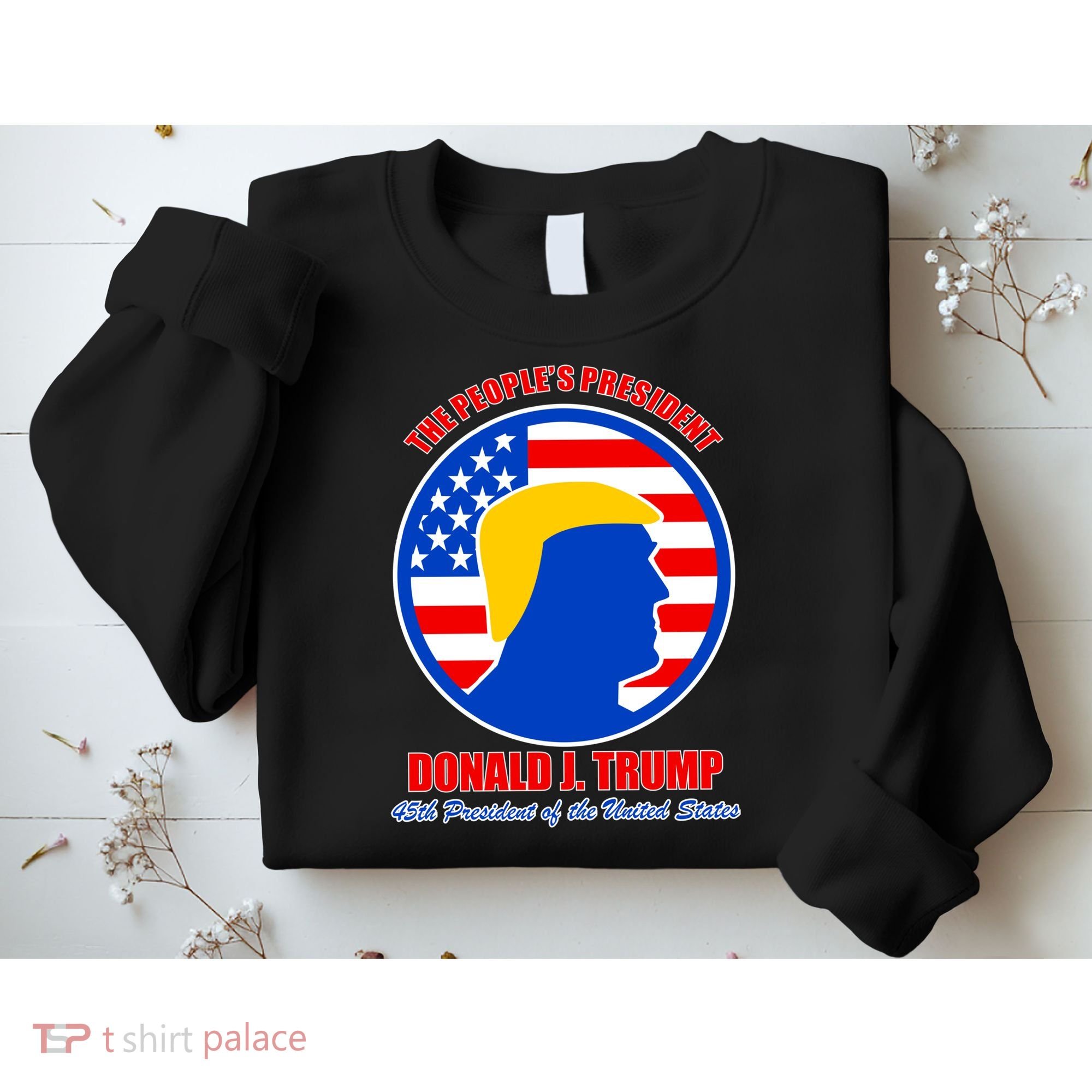 The People's President Donald Trump USA Logo Sweatshirt
