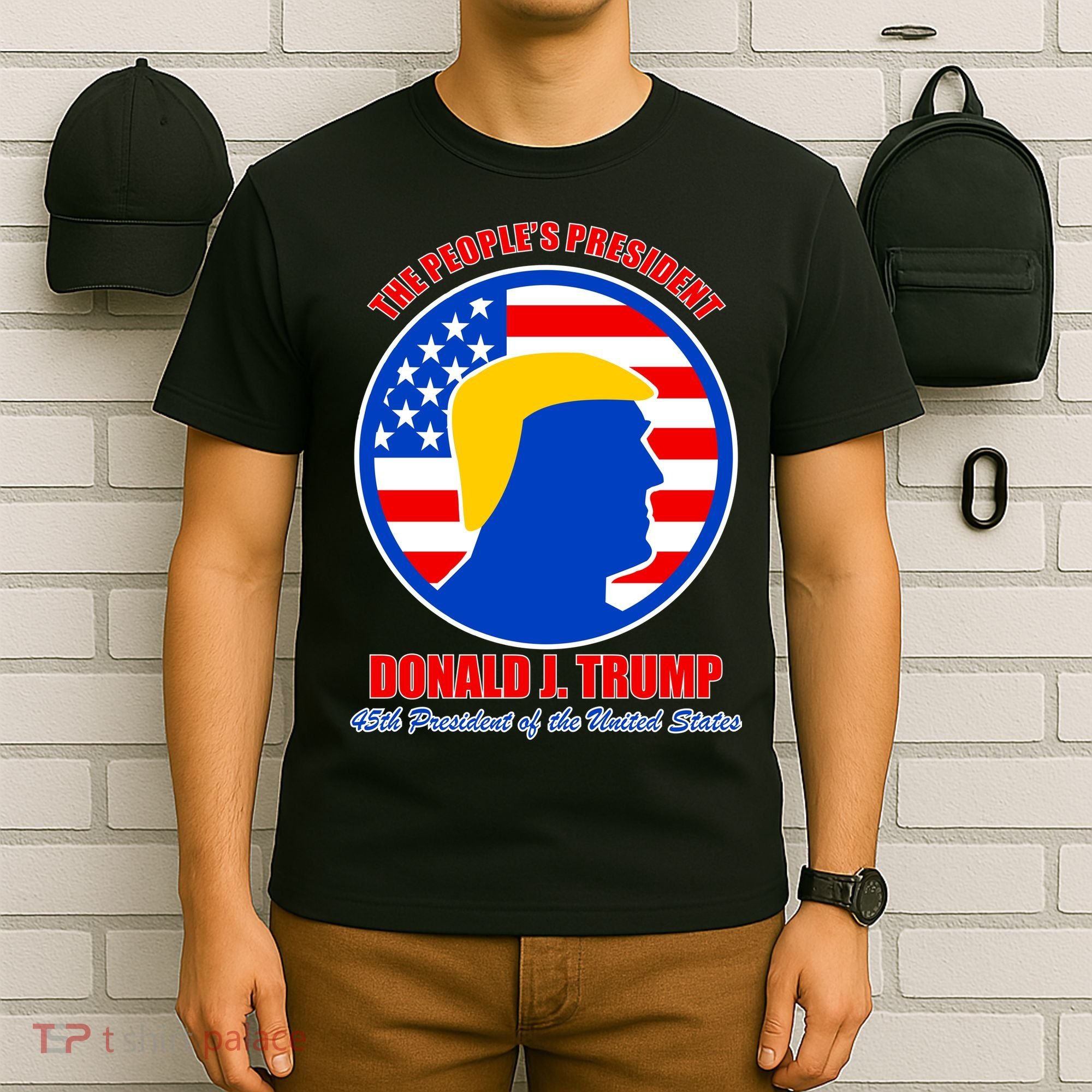 The People's President Donald Trump USA Logo T-Shirt