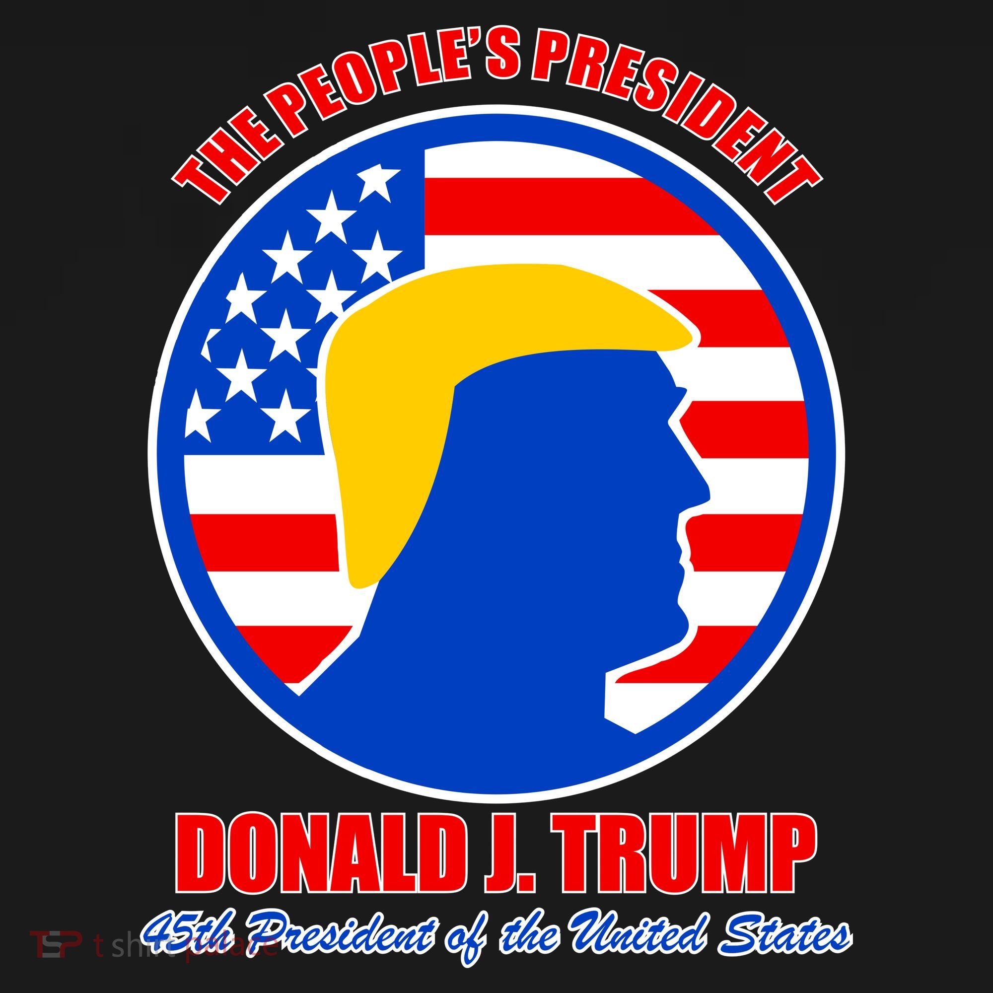 The People's President Donald Trump USA Logo T-Shirt