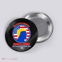 The People's President Donald Trump USA Logo Button thumb 0