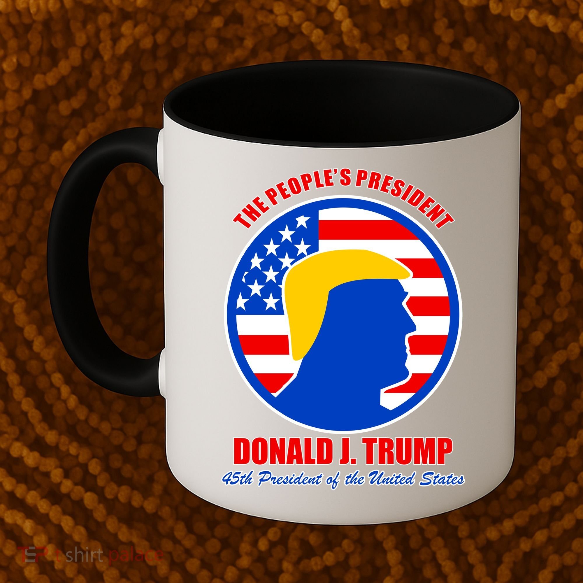 The People's President Donald Trump USA Logo Coffee Mug