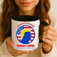 The People's President Donald Trump USA Logo Coffee Mug thumb 3