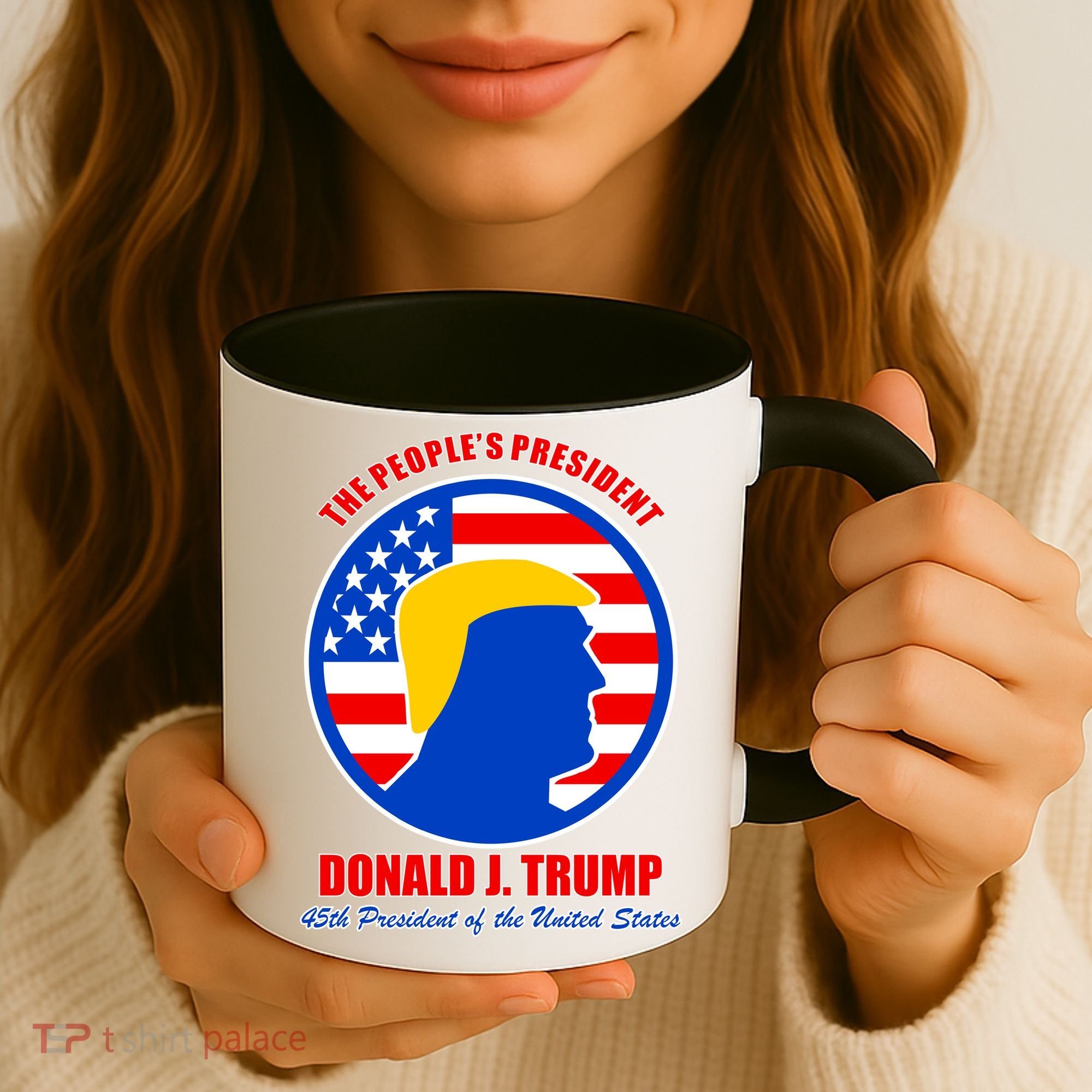 The People's President Donald Trump USA Logo Coffee Mug