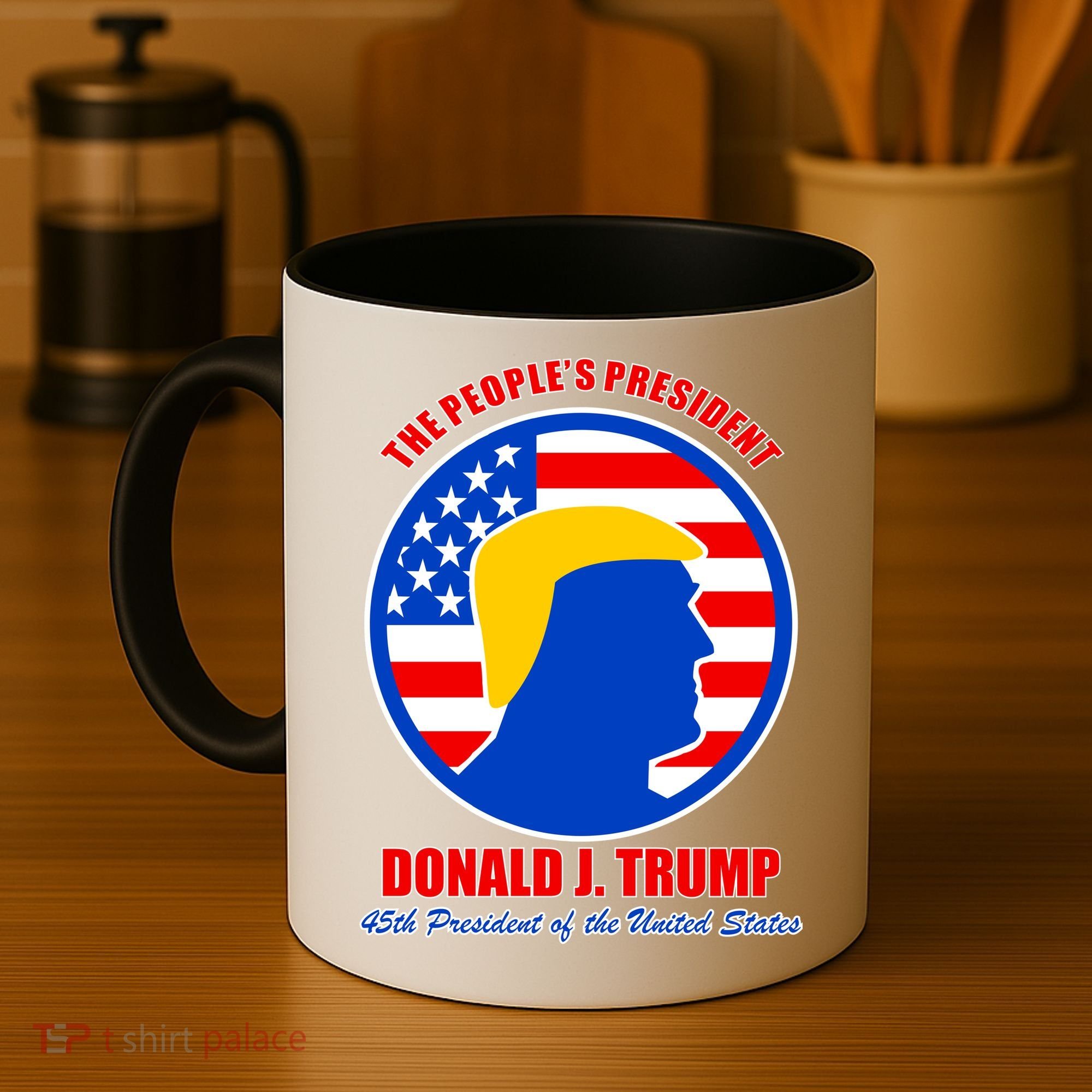 The People's President Donald Trump USA Logo Coffee Mug