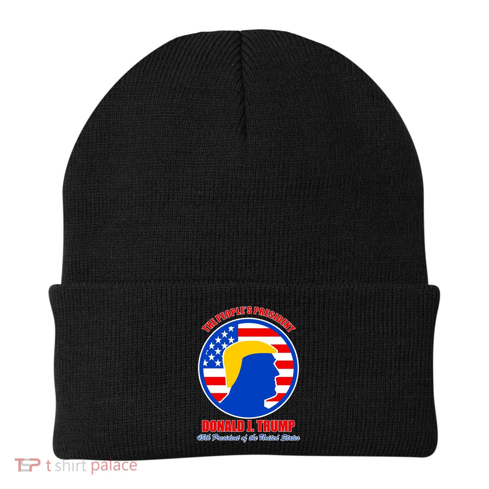 The People's President Donald Trump USA Logo Beanie