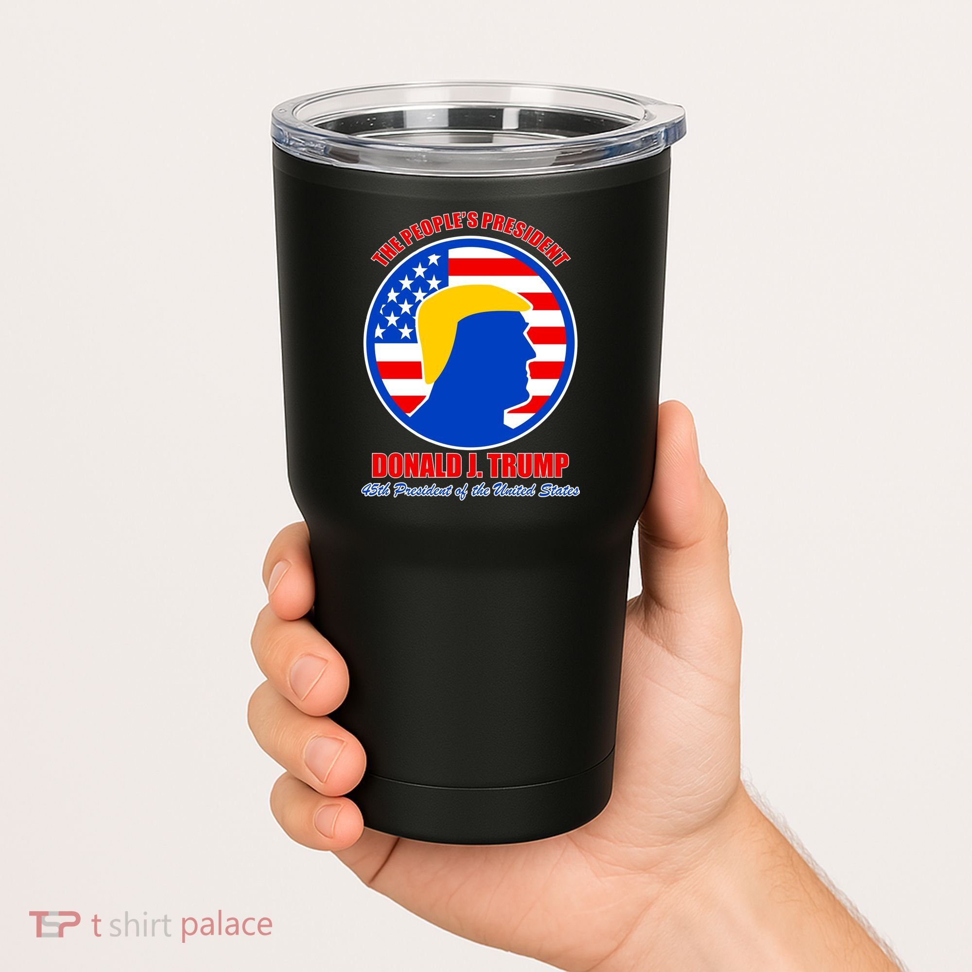 The People's President Donald Trump USA Logo Tumbler