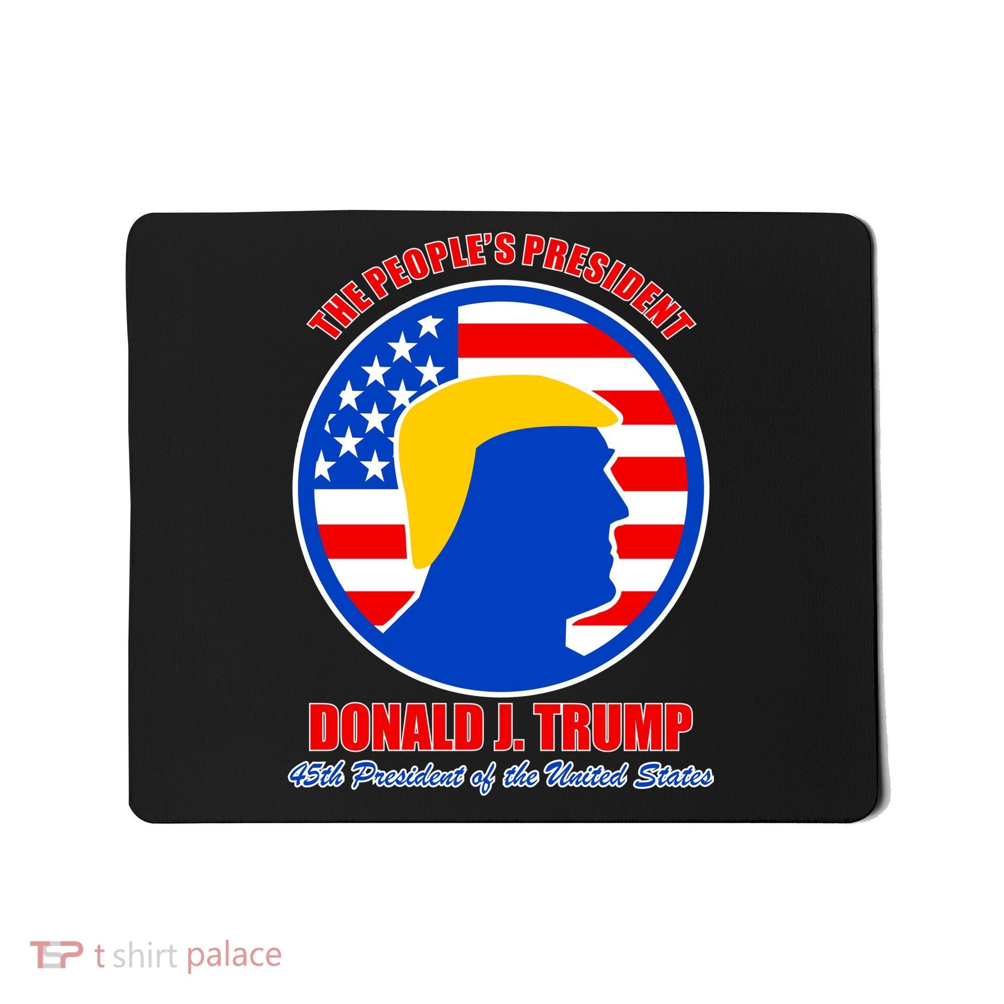 The People's President Donald Trump USA Logo Mousepad