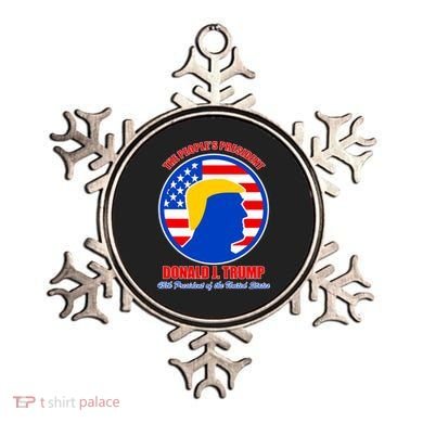 The People's President Donald Trump USA Logo Ornament