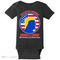 The People's President Donald Trump USA Logo Baby Bodysuit thumb 0