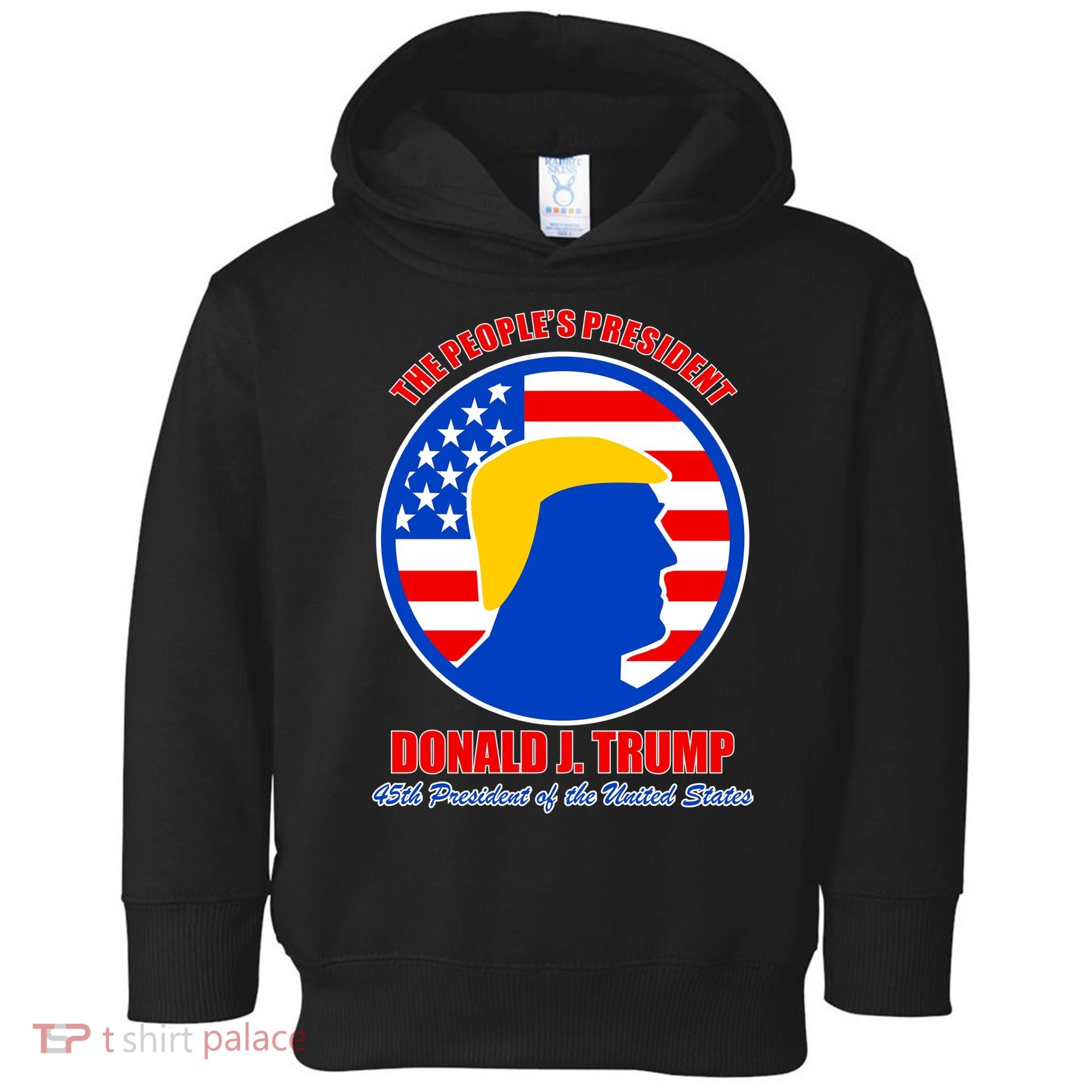 The People's President Donald Trump USA Logo Toddler Hoodie