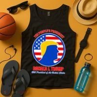 The People's President Donald Trump USA Logo Tank Top thumb 4