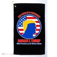 The People's President Donald Trump USA Logo Golf Towel thumb 0