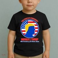 The People's President Donald Trump USA Logo Toddler T-Shirt thumb 2