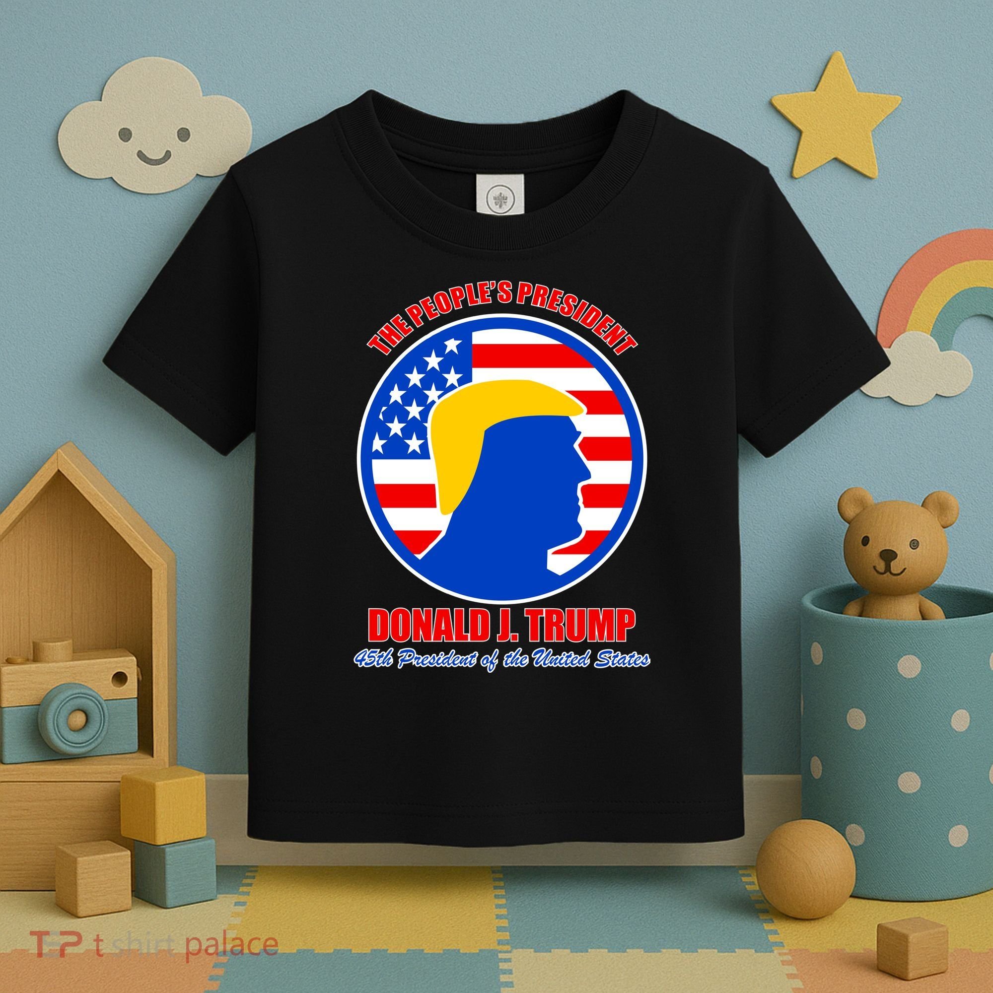The People's President Donald Trump USA Logo Toddler T-Shirt