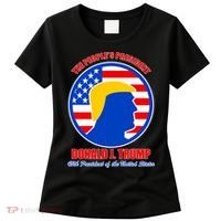 The People's President Donald Trump USA Logo Women's T-Shirt thumb 0