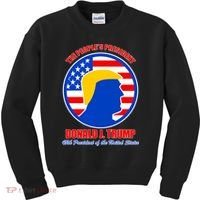 The People's President Donald Trump USA Logo Kids Sweatshirt thumb 0