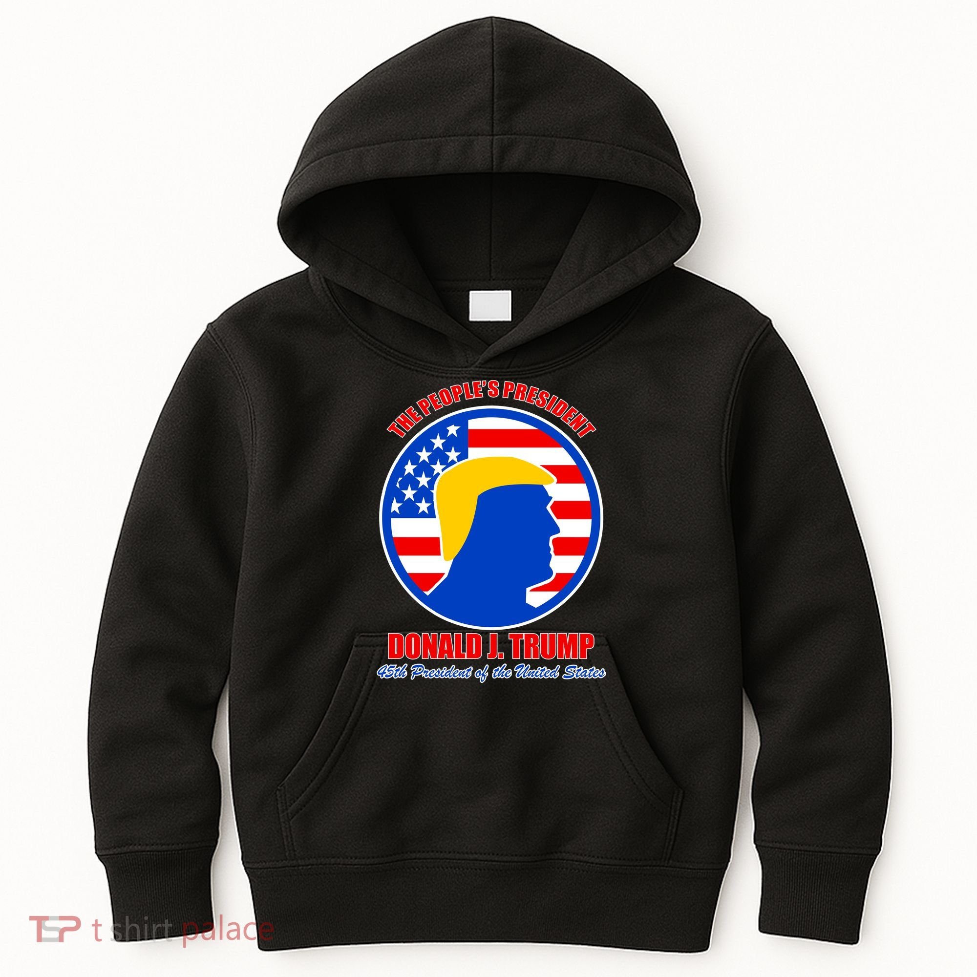 The People's President Donald Trump USA Logo Kids Hoodie
