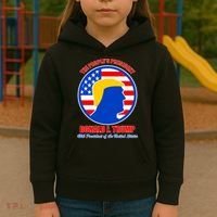 The People's President Donald Trump USA Logo Kids Hoodie thumb 3