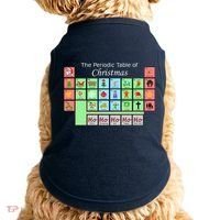 The Periodic Table Of Christmas Elements Doggie Tank thumb 0