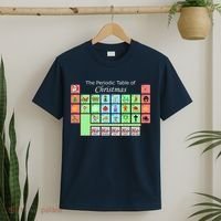 The Periodic Table Of Christmas Elements T-Shirt thumb 2