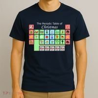 The Periodic Table Of Christmas Elements T-Shirt thumb 3