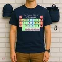 The Periodic Table Of Christmas Elements T-Shirt thumb 6