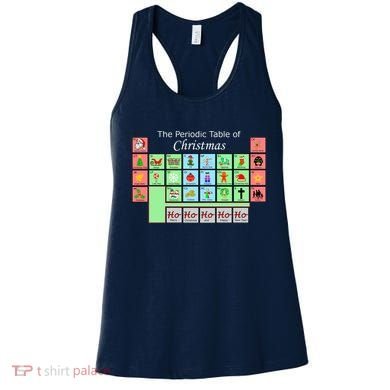 The Periodic Table Of Christmas Elements Women's Tank Top