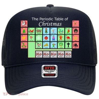 The Periodic Table Of Christmas Elements Hat